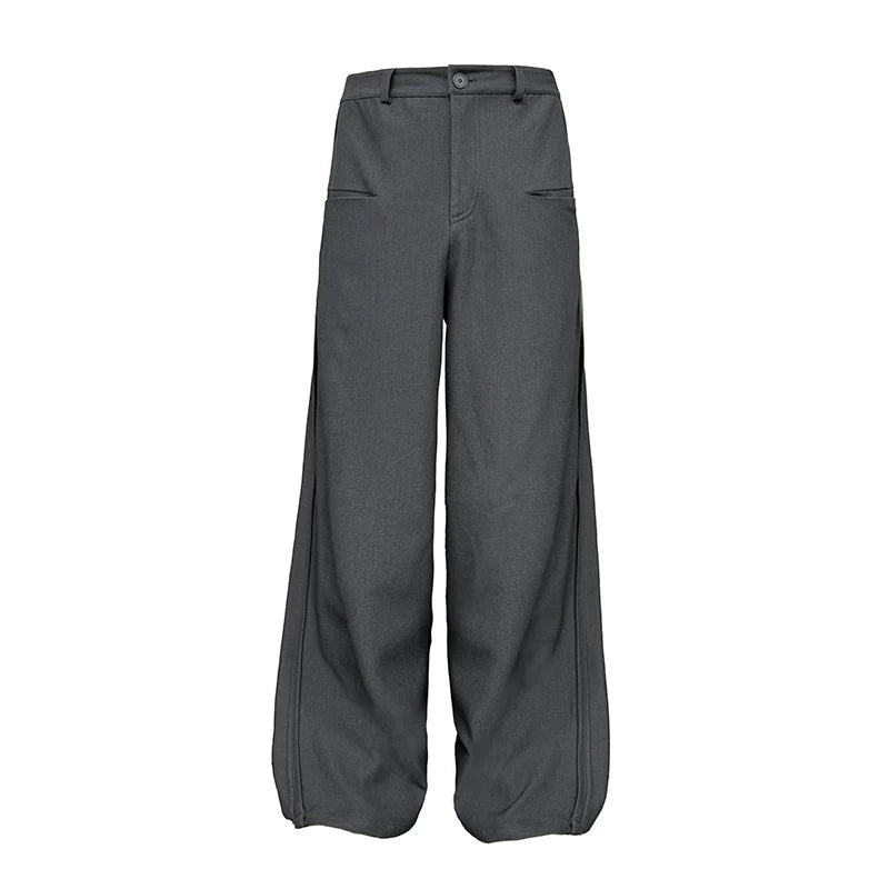 Baggy Deconstructed Tailored Pants