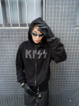 Slim Fit Beaded Heavyweight Hoodie