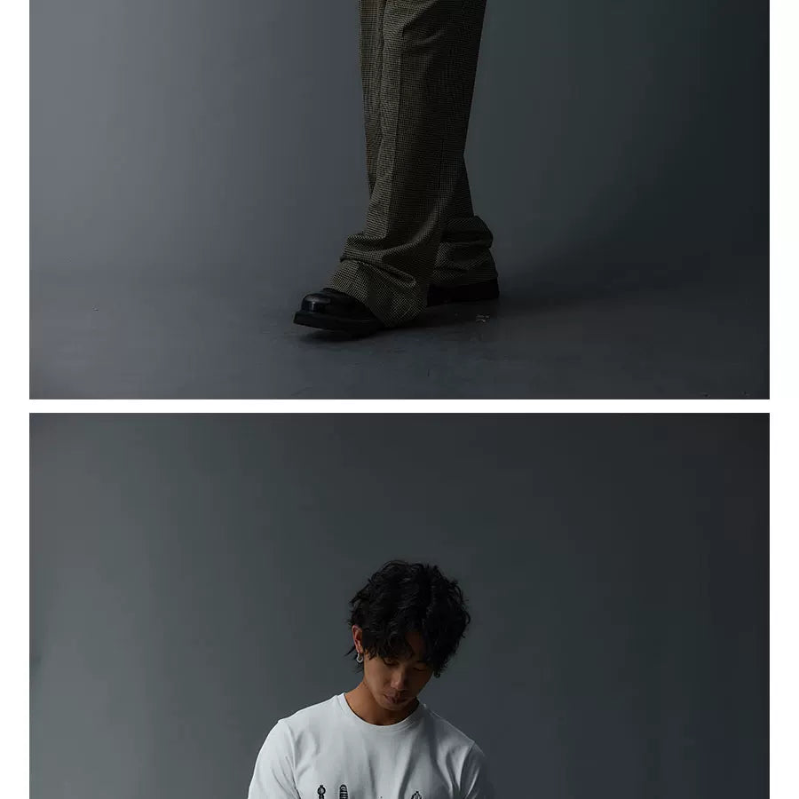 Slim Fit Vintage Print Tee