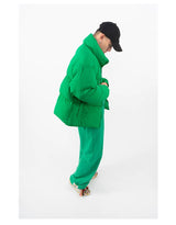 Men's Oversized Green Puffer Jacket