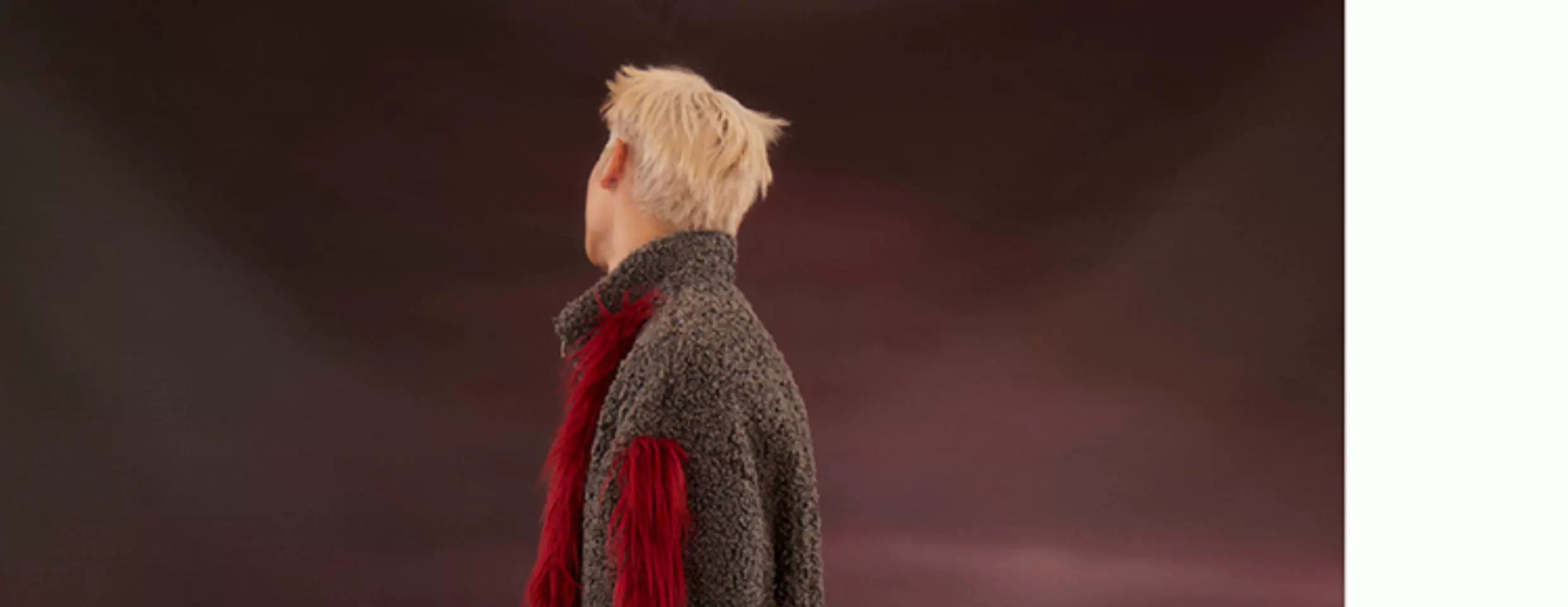 Oversized Plush Patchwork Punk Coat