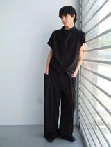 Straight Leg Side Pocket Dress Trousers