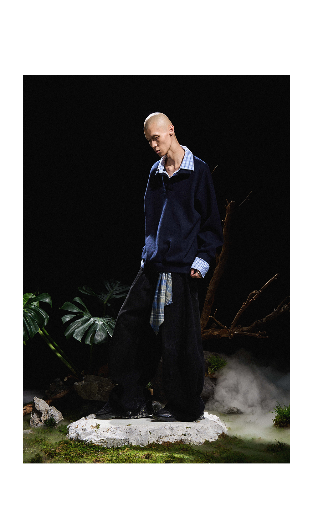 Multi-wear Detachable Washed Jeans