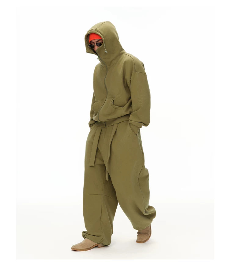 500g Athleisure Fleece Sweatshirt Set
