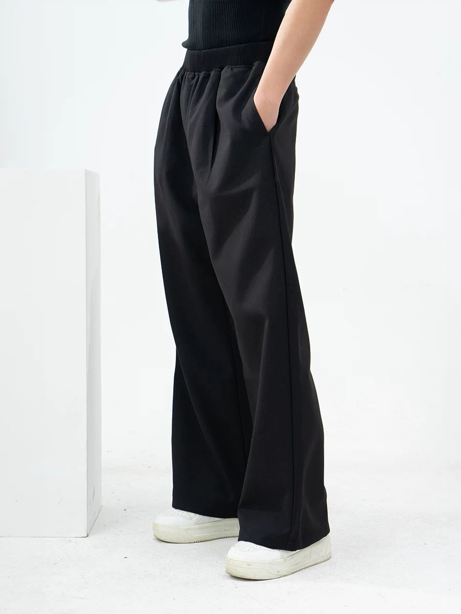 Men's Loose Ribbed Casual Pants