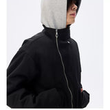 Two-In-One Short Detachable Hooded Puffer Jacket