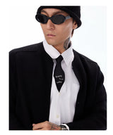 Classic Vintage Oversized Double-breasted Wool Blazer
