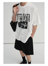 300G Double Yarn Printed Tee