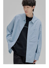 Striped Paneled Pocket Shirt