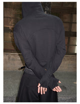 Boxer Hoodie With Five Finger Gloves