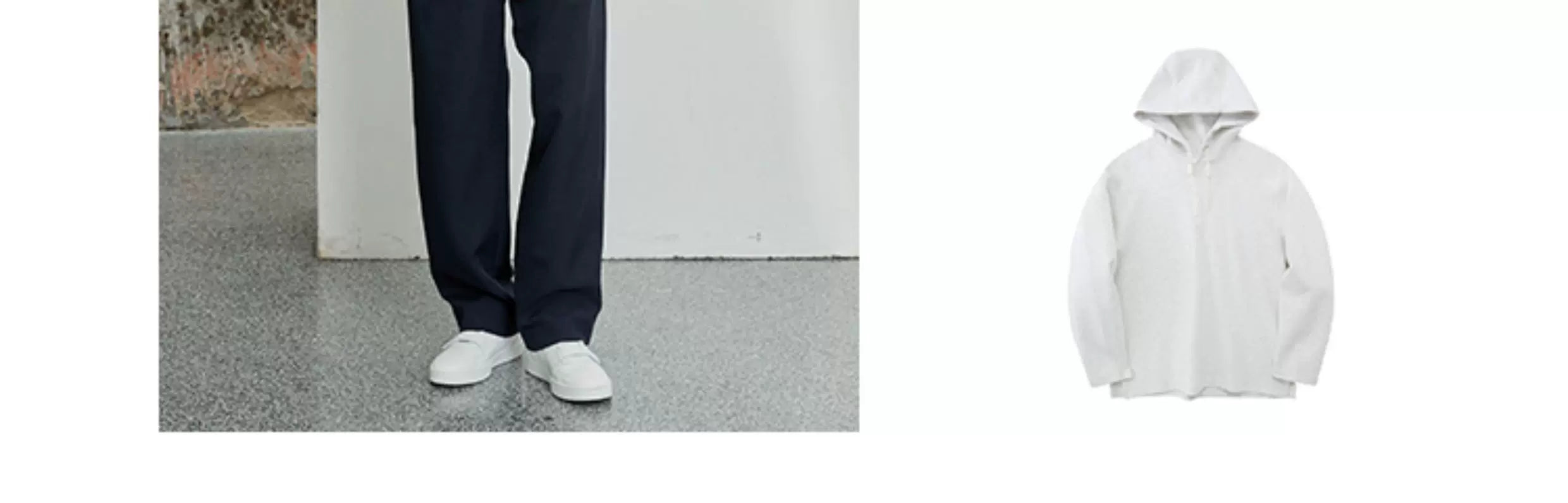 Pleated Wide Leg Suit Pants