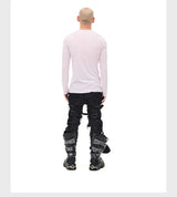 Opium Print Slim Stretchy Lyocell Tee