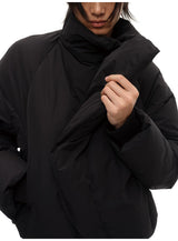 Magnetic Zipper Turtleneck Down Jacket