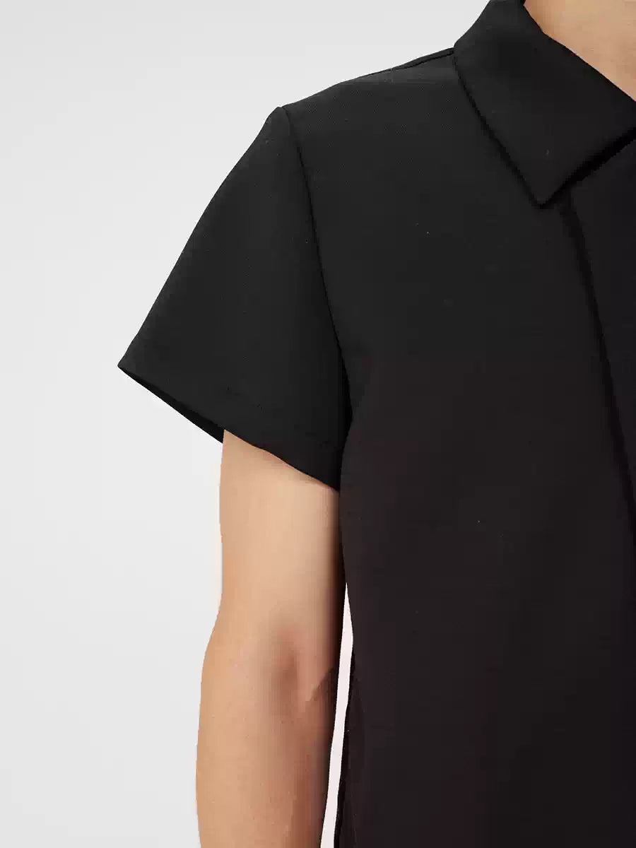 Short Sleeve C Button Shirt