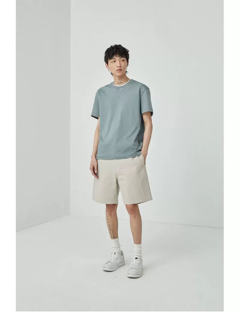 Double-Sided Mercerized Long Staple Cotton Tee
