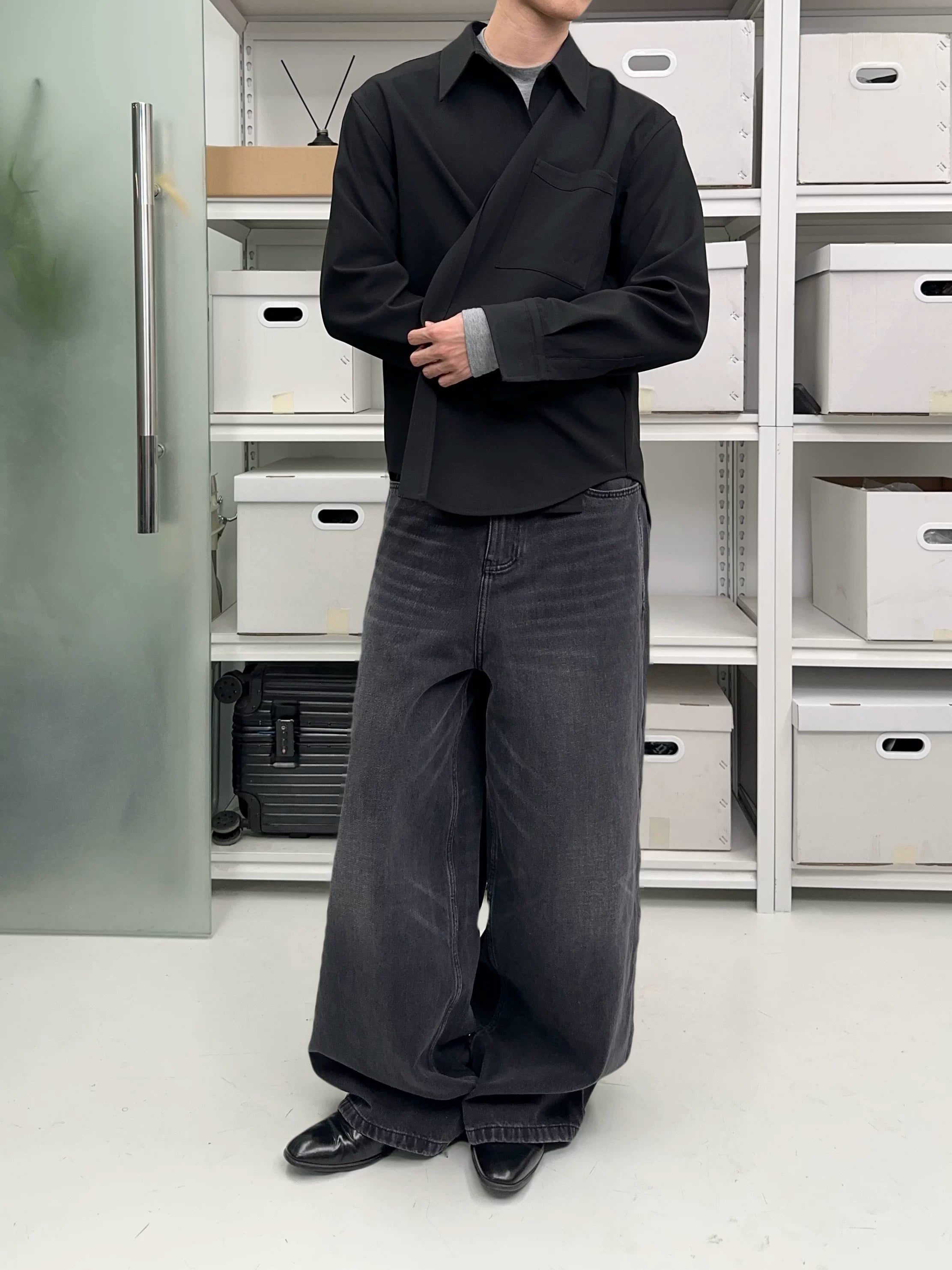 Wrinkle-Resistant Chest Pocket Shirts