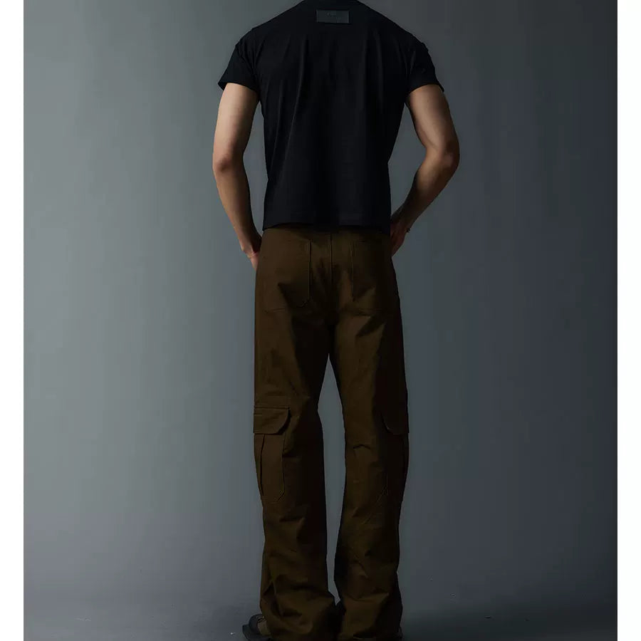 Unisex Tri-Color Slim Cotton Tees