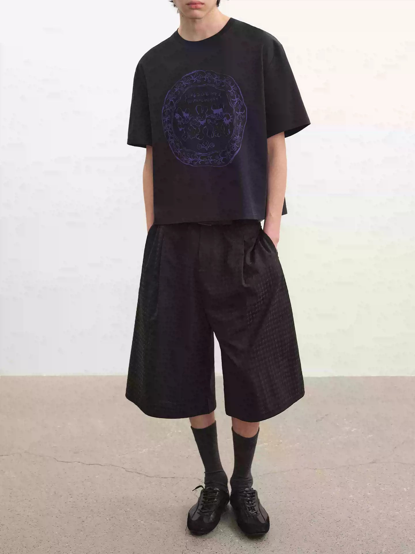 Rabbit Print Tee
