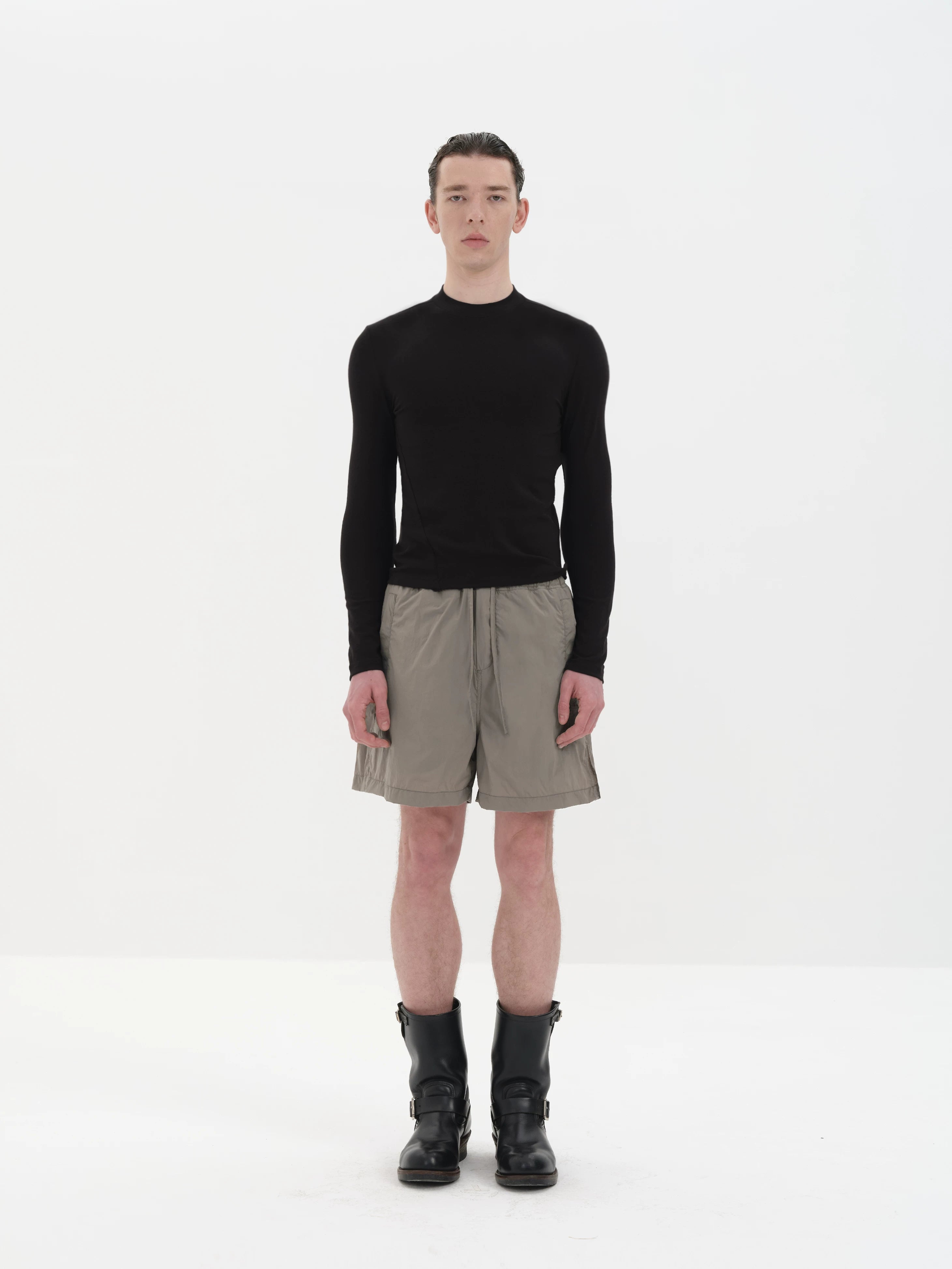 Lightweight Silky Satin Shorts