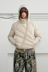 Lightweight Hooded Waterproof Down Jacket