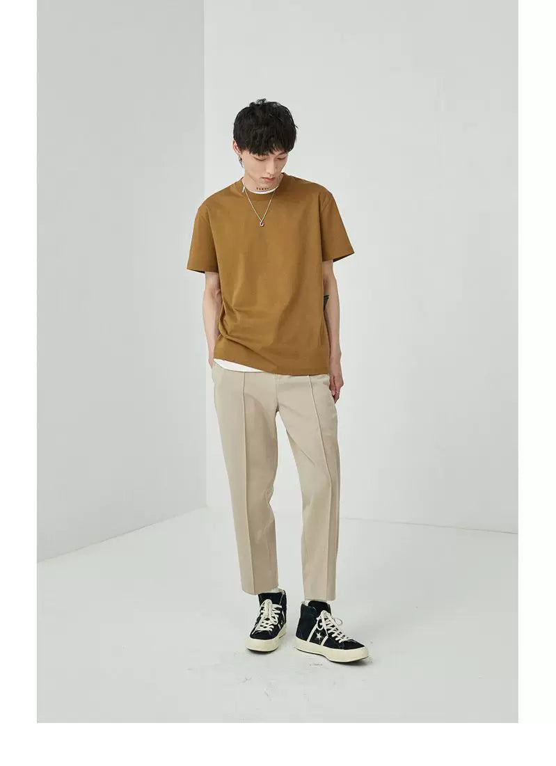 Double-Sided Mercerized Long Staple Cotton Tee