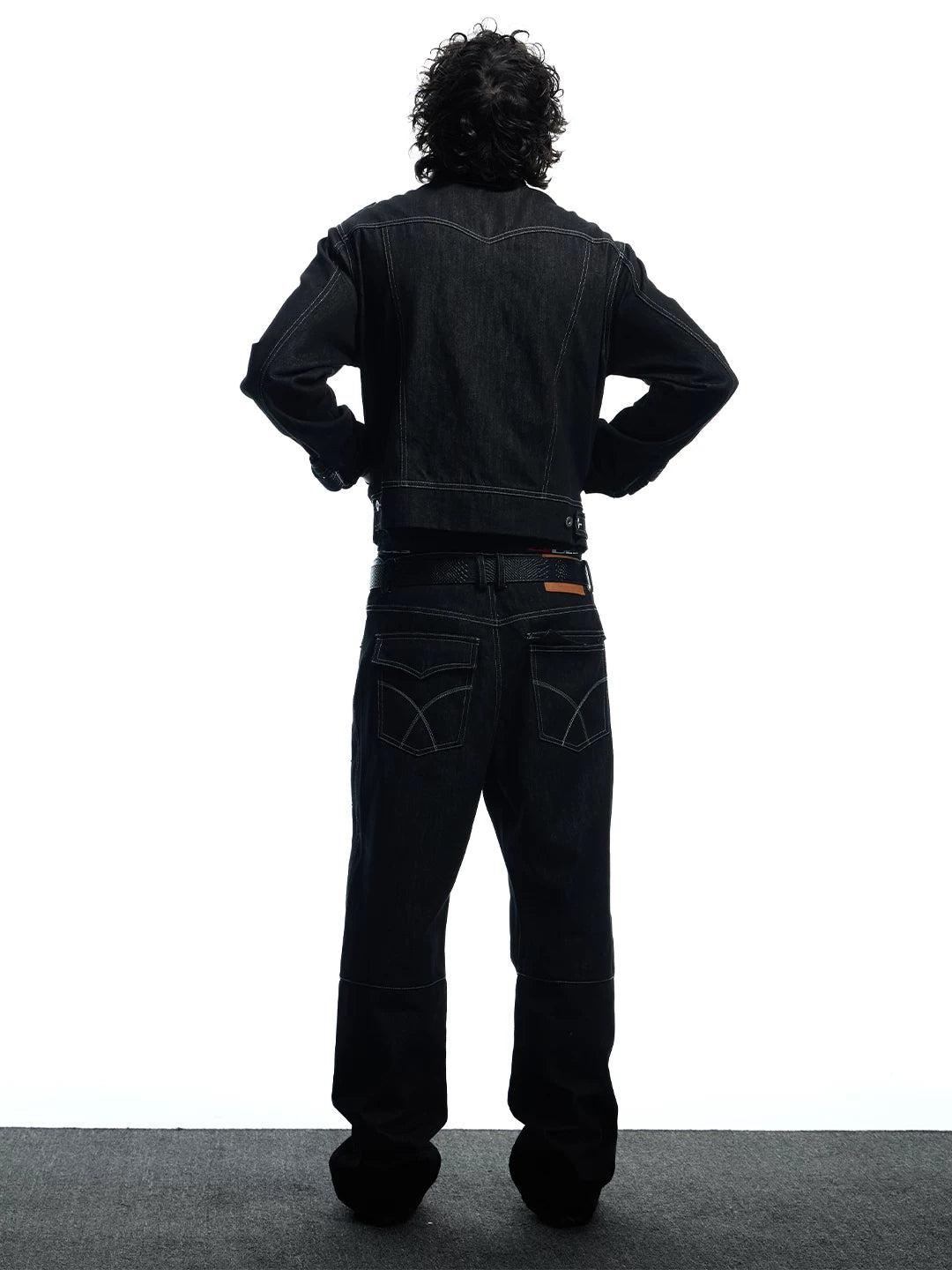 Vintage Street Metal Punk Denim Jacket