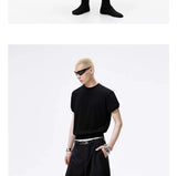 Men's Slim Stretchy Crop Tee