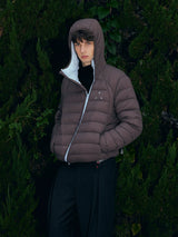Lightweight Hooded 90% Down Water-repellent Jacket
