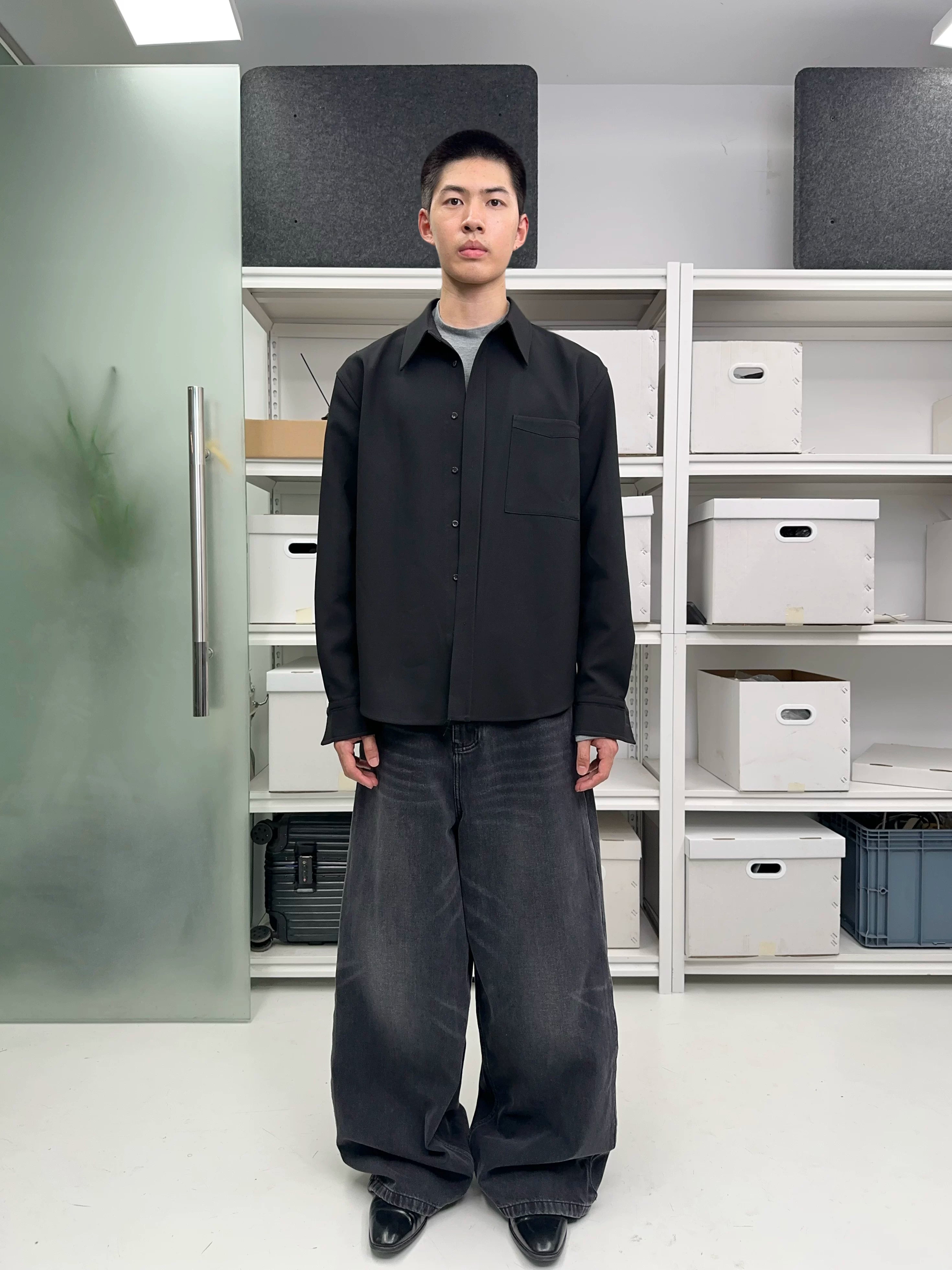 Wrinkle-Resistant Chest Pocket Shirts