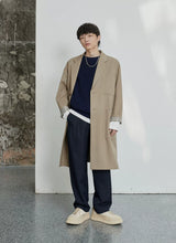 Pleated Wide Leg Suit Pants