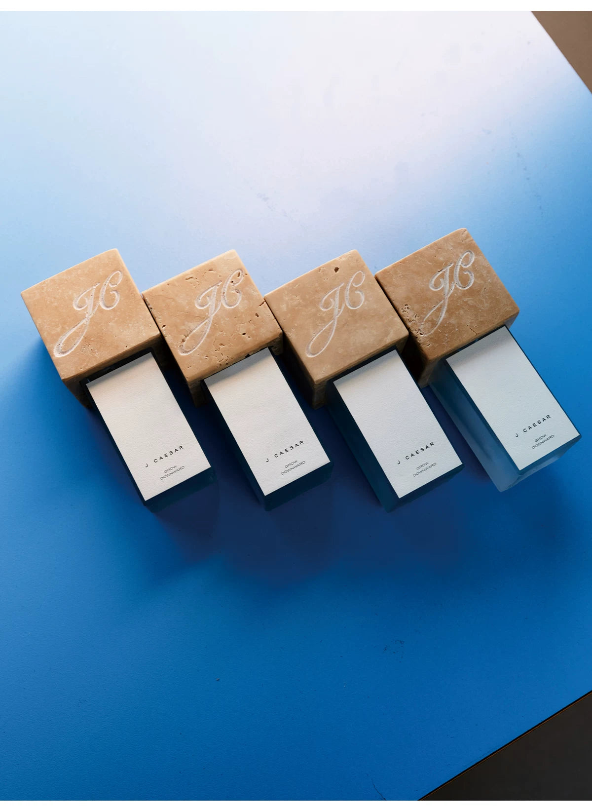 Woody Perfume with Italian Travertine Cap