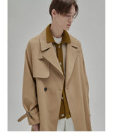 Vintage Double Breasted Belted Trench Coat