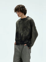 Four Color Baggy Couple Crewneck Sweatshirts