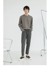 Long-Sleeved Mercerized Combed Tee