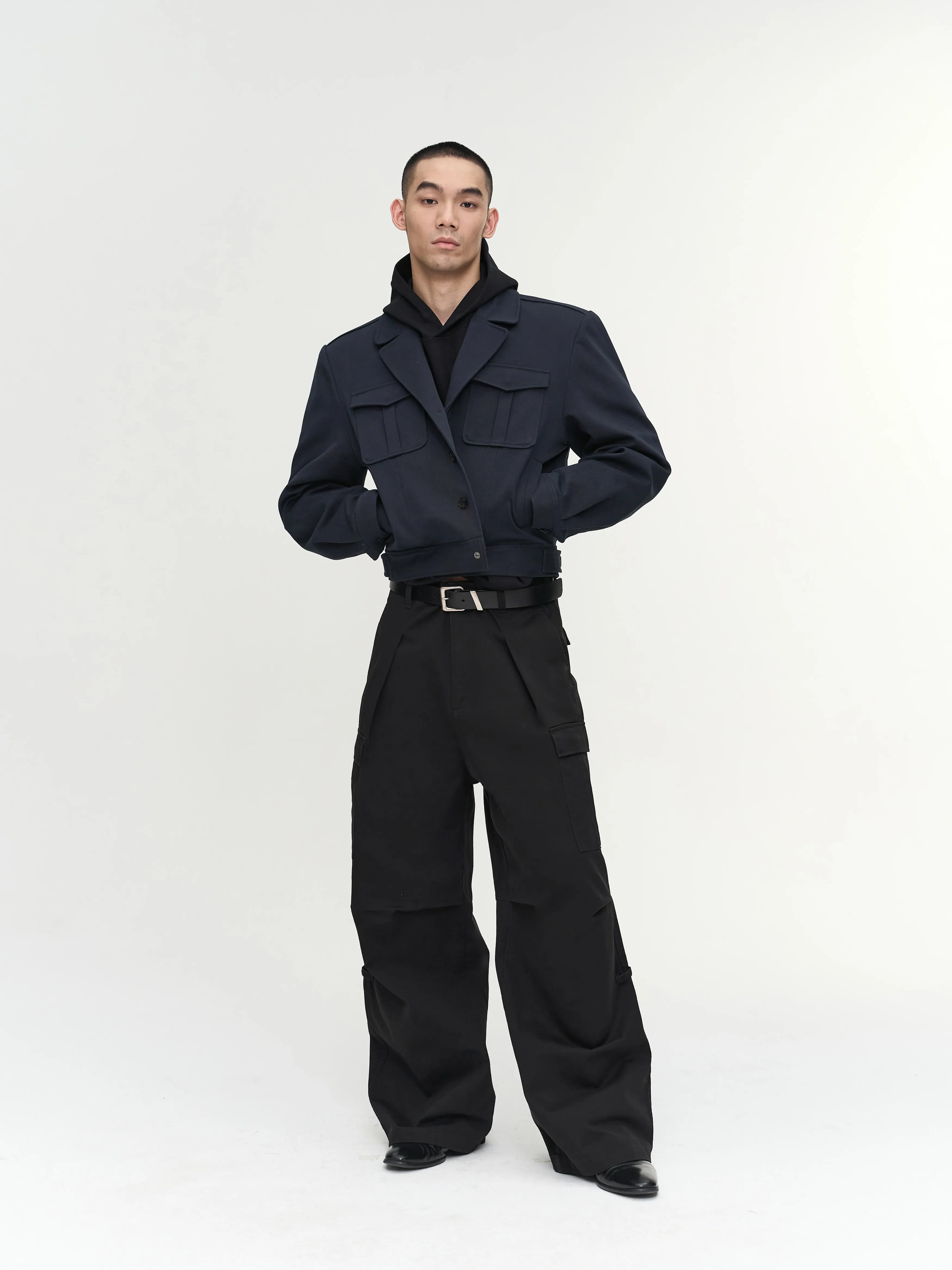 M51 Loose Fit Washed Cargo Pants