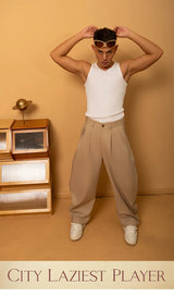 Men's Loose Wide Leg Casual Pants