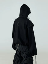 Oversized Heavy Drawstring Hoodie