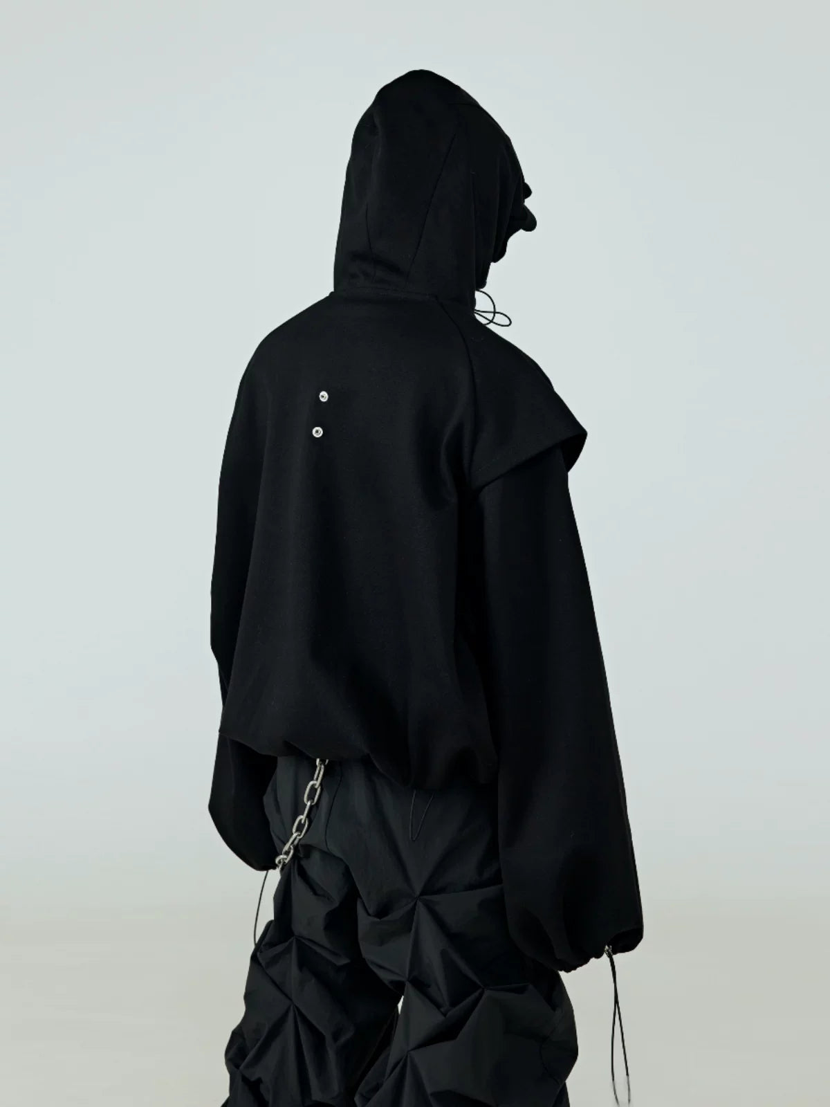 Oversized Heavy Drawstring Hoodie