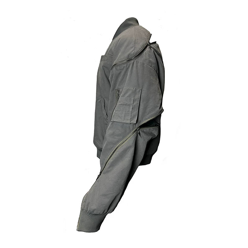 Cleanfit Double Zipper MA1 Flight Jacket