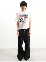 Short Sleeve Tai Chi Print Tee
