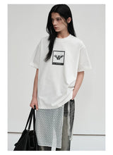 Printed 300G Long-Staple Cotton Short-Sleeve Tee