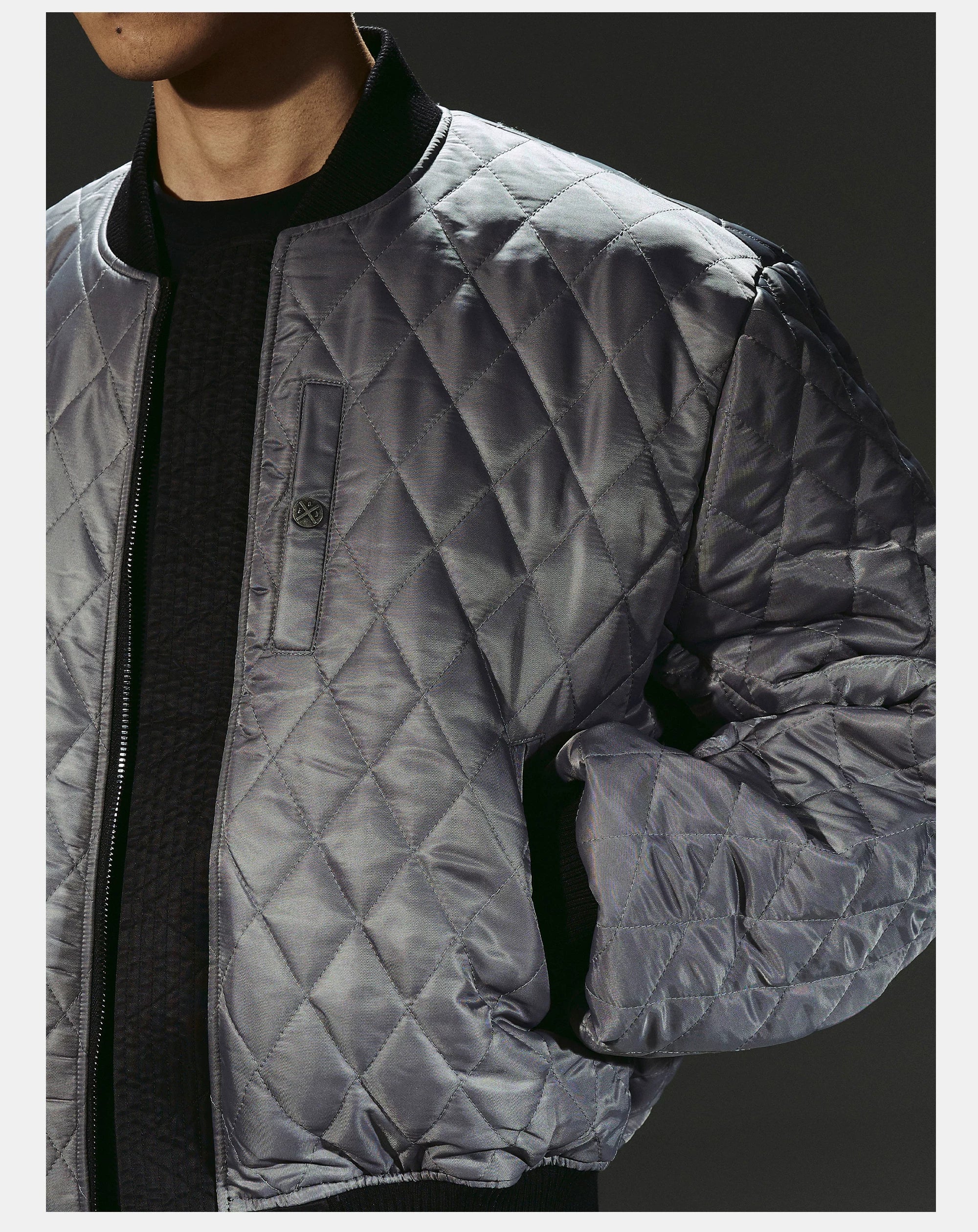 Reversible Quilted Boxy Cotton Coat