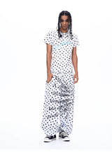 Men's Star Polka Dot Print Joggers