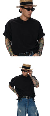 Men's Heavyweight Loose Solid Tee