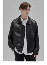 Basic Satin Slub Curved Hem Shirt
