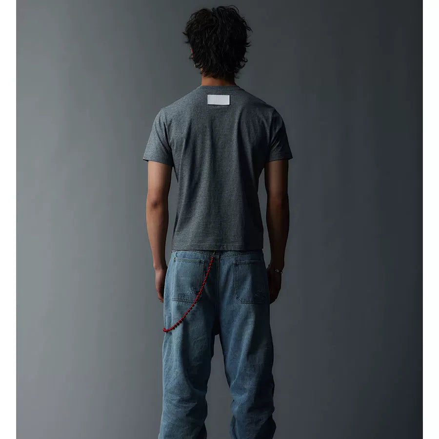Unisex Tri-Color Slim Cotton Tees