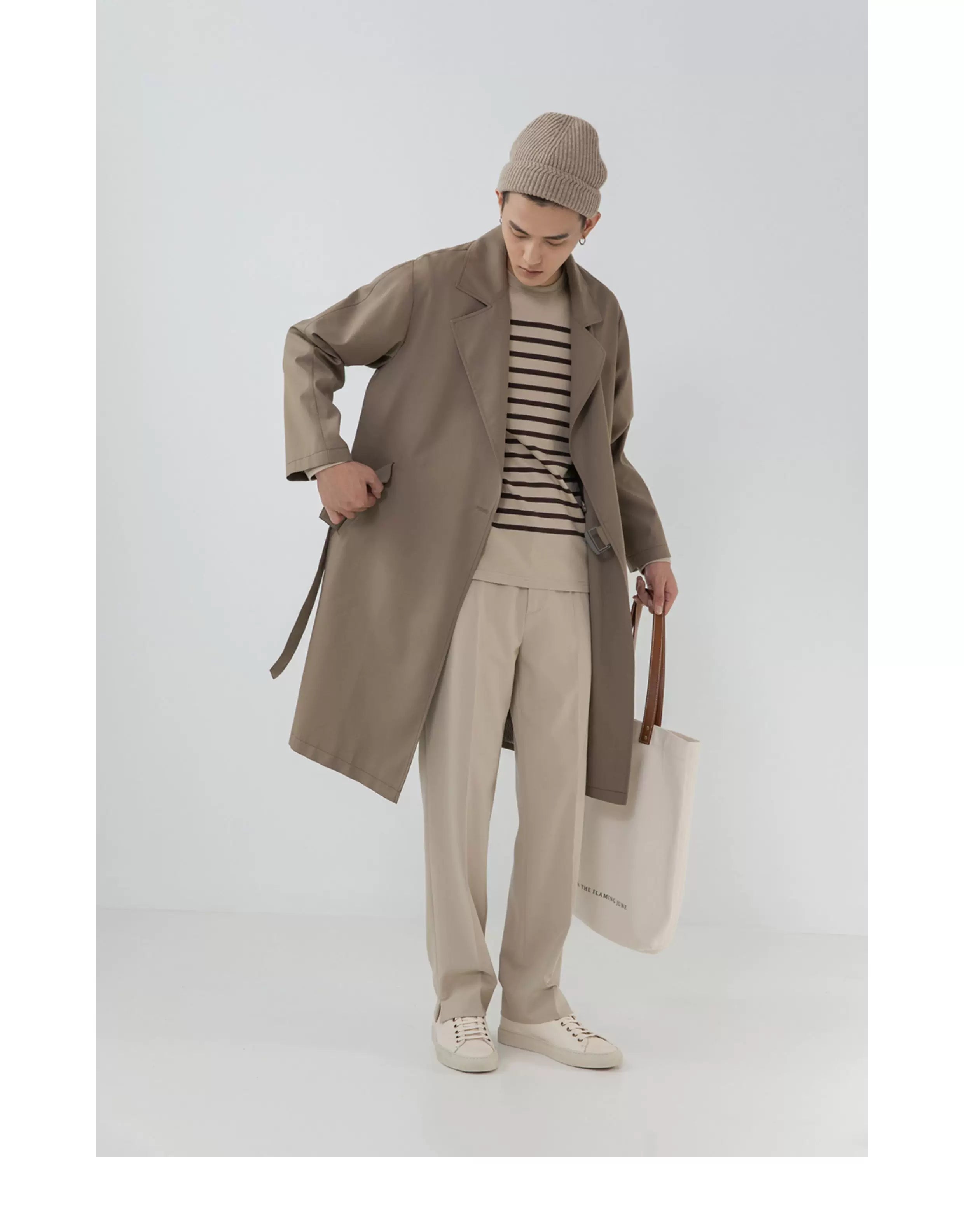 Drapey Straight Split Lounge Pants