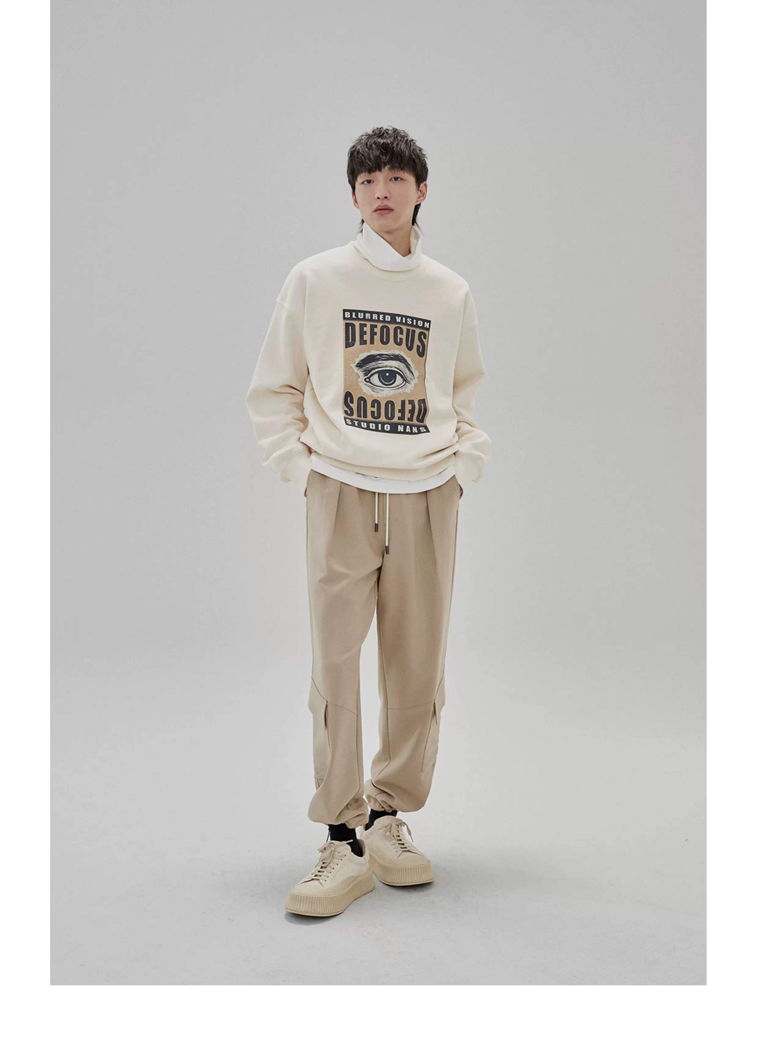 Tapered Drawstring Pocket Cargo Pants