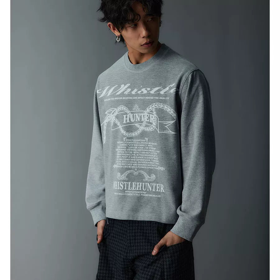 Cleanfit Couple Vintage Long-sleeve Wheat Tees
