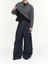 Multi-Color Loose 4-Pocket Cargo Pants